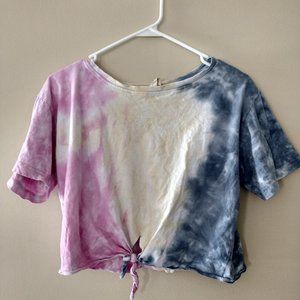 Tie Die Crop top